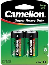 Camelion batterij 1.5v C R14P Baby UM2 (hangverpakking)
