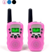 Vivid Green Walkie Talkie voor Kinderen – Spionage - Speelgoed - Portofoon – Talkies – 3 KM Bereik – Meisjes - Roze