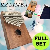 ✅Kalimba Set ATV PERFECTUM 2021 - Duimpiano - 17 tonen - Mahonie - Afrikaans Sapele - Afrikaans Muziekinstrument - kalimba 17 tonen – Muziekinstrument – Kalimba 17