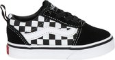 Vans TD Ward Slip-On Checkered Sneakers - Black/True White - Maat 26