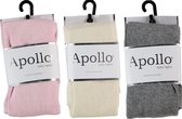 3-pack | Meisjes Baby Maillots | maat 80/86 | - roze - grijs - ecru