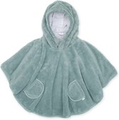 BEMINI Reisponcho 9-36m Groen celadon Softy + jersey