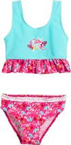 Playshoes UV bikini Kinderen Flamingo - Aquablauw/Roze - Maat 86/92