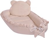 Babynestje - LUXE - Babynest SET met kussen - Beige