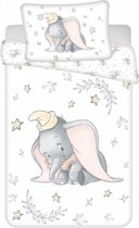 Disney Dumbo BABY Dekbedovertrek- Ledikant - 100x135 cm