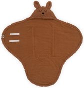 Jollein Wikkeldeken Bunny 100x105cm - Caramel