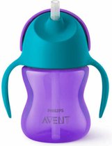 Philips Avent SCF796/02 Drinkbeker met rietje - 9m+ - 1 stuk - Paars/Blauw