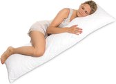 Zwangerschapskussen  Suite sheets Ondersteunend Lichaamskussen - 40 x 140cm - Wit - Body Pillow