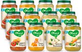 Olvarit Variatiemenu Babymaaltijd 8+ Maanden - Versie 2 - 4 Smaken - 12 x 200g