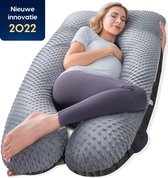 Diley Dreams Nova Zwangerschapskussen – Zijslaapkussen - Voedingskussen – Body Pillow – 280cm