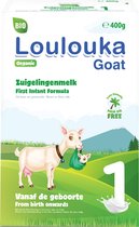 Loulouka 1 Geit – Biologische Zuigelingenmelk op basis van volle geitenmelk – 400g