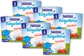 6x Nestle Yogolino 6+ mnd Aardbei 4 x 100 gr