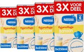 Nestlé PyjamaPapje Banaan - baby pap - vanaf 6 maanden - 4 stuks - totaal 12 porties