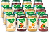 Olvarit Variatiemenu Fruithapjes 8+ Maanden - Versie 2 - 4 Smaken - 12 x 200g