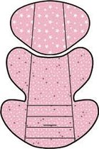 Nania - Custo Verkleinkussen - Groep 1/2/3 - Star Pink - Roze - alleen geschikt voor Nania autostoelen!