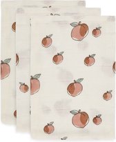 Jollein Baby Hydrofiel Washandje Peach - 3 Stuks