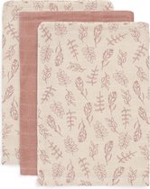 Jollein Baby Hydrofiel Washandje Meadow Rosewood - 3 Stuks