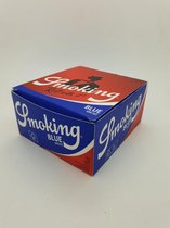 Vloeipapier Smoking Blauw Box 50 x 33 vloei