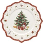 Villeroy & Boch Toy's Delight Plaatsbord Kerst - Wit/rood