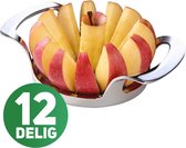 Appelboor - Appelsnijder - RVS - Zilver - Hoogwaardig Roestvrijstaal