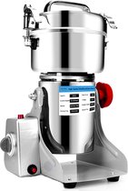 Delicino Professionele Elektrische Graanmolen 800g - Keukenmolen - Spice grinder - Elektrische Kruidenmolen - RVS 3000W - Overload Protection