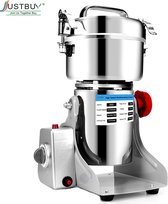 Professionele Elektrische Graanmolen - 800g Keukenmolen - Spice grinder - Elektrische Kruidenmolen - RVS 3000W - 36000 (r/p) - Overload Protection