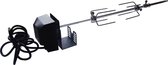 BBQ Draaispit Rotisserie Kit (motor en RVS spit en vleesvorken) 70 cm