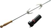 Barbecook - Draaispit - Rotisserie set - Met motor - Voor houtskool BBQ - 85cm