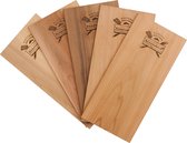 Rookplank Western Red Cedar - 5 stuks - Rookhout