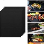 BBQ Grill mat - 6 stuks - Anti aanbak oven mat - Hittebestendig - Vaatwasser bestendig - Herbruikbaar