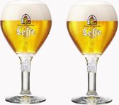 Leffe bierglazen - 2 stuks - nieuwe editie - speciaalbier