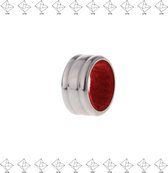 EPIN 3D Anti Druip Ring | RVS look | Rood 1 Stuks