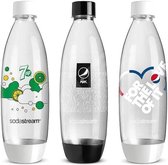 SodaStream herbruikbare flessen - Pepsi - 1 liter - 3 stuks