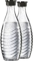SodaStream 2-pack Glazen karaffen - 0,75L - Past alleen op Sodastream Crystal