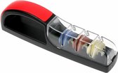 Global MinoSharp Messenslijper 0550BR - 23 cm - Rood/Zwart