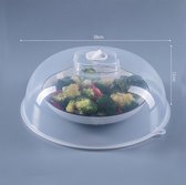 Stevige Magnetrondeksel - Magnetronstolp - Afdekschaal - Deksel - Magnetron - Microgolf - Microwave - 29 x 11 cm