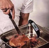 Vleesthermometer digitaal | Keukenthermometer | Braadthermometer | Voedselthermometer | Draadloos | BBQ | Oven | Van -50°C tot 300°C