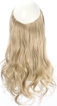 WiseGoods Premium Hair Extensions - As Blond - Onzichtbare Scheiding - Natuurlijke Look - Haar Extension