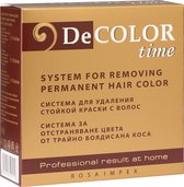 DeCOLOR time - Bleach - Totaalsysteem Verwijdering Permanente Haarverf - zonder Ammoniak - 330ML