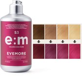 EVEMORE Semi Permanent Haarkleurings Shampoo - Kleurshampoo - Semi-Permanente Haarverf - Rood / Roze