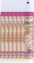 Loreal Paris Elnett Satin Haarspray Volume Extra Sterk Voordeelverpakking - 6 x 75ml