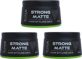 Totex Cosmetic Strong Matte Hair Styling Wax 3 x 150 mL