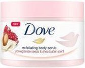 Dove Body Scrub - bodycreme -  bodybutter - shea butter - hydraterend - huidverzorging