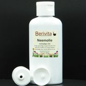 Neemolie Puur 100ml - Koudgeperste en Onbewerkte Neem olie van Azadirachta indica zaden voor mens, dier en plant