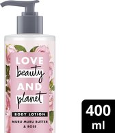 Love Beauty and Planet Muru Muru Butter & Rose Delicious Glow Bodylotion - 400 ml