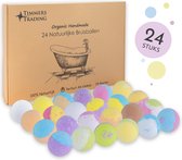 Bruisballen voor bad – XL maat – 24 unieke geuren en kleuren – 100% Natuurlijk bruisballen kind