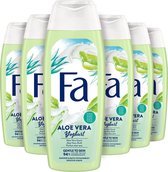 Fa Yoghurt Aloe Vera Badschuim 6x 500 ml - Voordeelverpakking