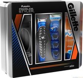 Gillette Fusion Proglide Scheerset - Styler + Scheermes + Scheergel