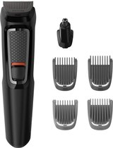 Philips Multigroom Series 3000 Scheerapparaat Mannen - Trimmer met 6 hulpstukken