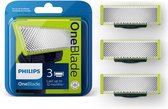 Philips OneBlade QP230/50 - Vervangmesjes - 3 stuks